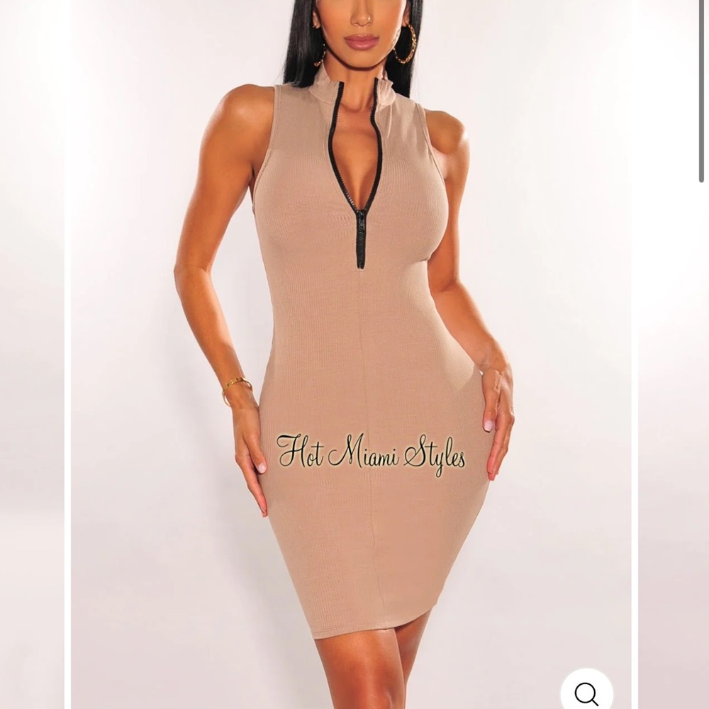Tan dress